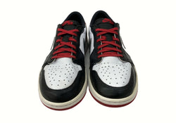 ナイキ NIKE 23年製 AIR JORDAN 1 LOW OG BLACK TOE エア ジョーダン ロー ブラック トゥ AJ1 つま黒 白 赤 黒 CZ0790-106 メンズ靴 スニーカー ホワイト 28cm 104-shoes629