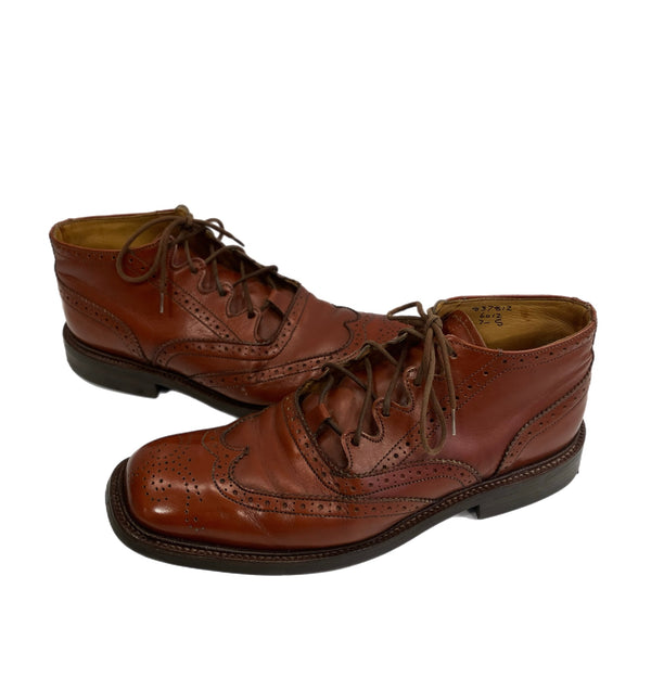 トリッカーズ Trickers THE JACK COLLECTION GHILLIE BOOTS ギリーブーツ ウィングチップ フルブローグ カントリー MADE IN ENGLAND イングランド製 英国製 6012 メンズ靴 ブーツ カントリー ブラウン UK7 101sh-2214