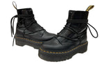 ドクターマーチン Dr.Martens JARRICK II フロントジップ ファスナー レースアップ 厚底 レザー MADE IN VIETNAM ベトナム製 BLACK 黒 AW006 KV09X レディース靴 ブーツ その他 ブラック EU37 104S-920