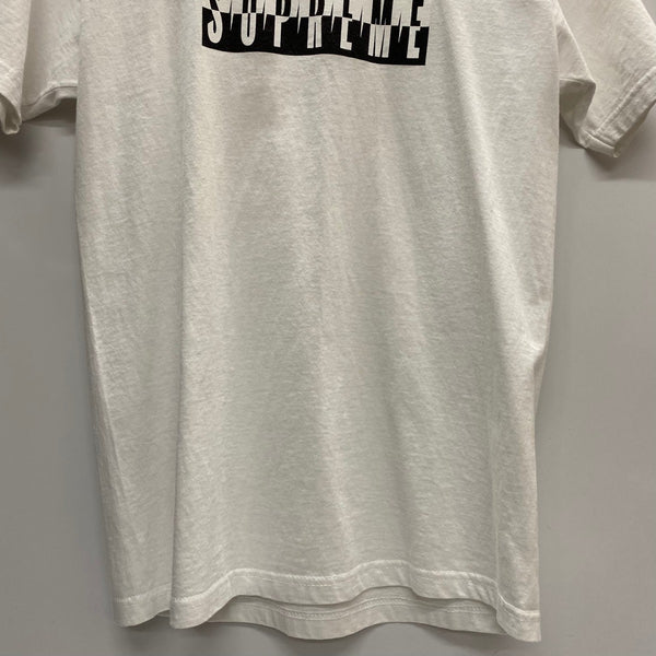 シュプリーム SUPREME 08SS Split Tee USA製 Tシャツ ホワイト Mサイズ 201MT-4797