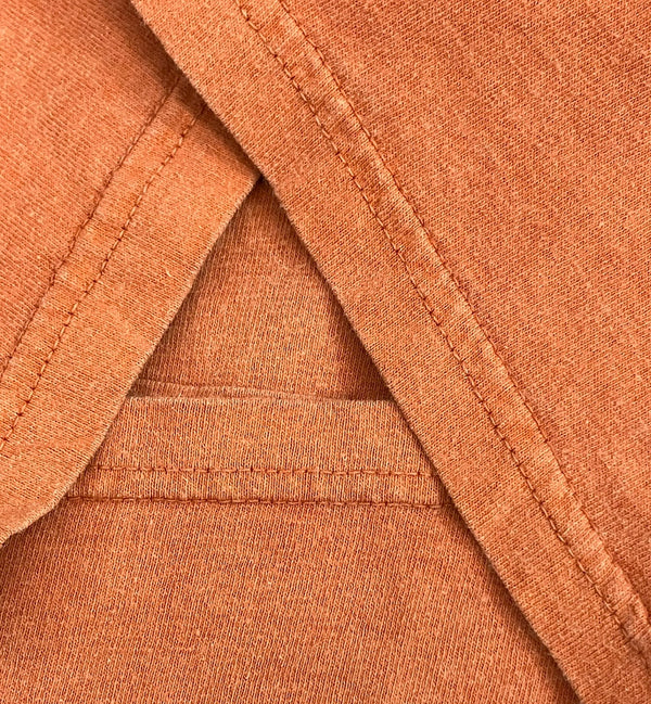 ハーレーダビッドソン Harley-Davidson 00's MORTERCYCLE イーグル モーターサイクル バイク バーアンドシールドロゴ 両面プリント  ポケット XL Tシャツ オレンジ LLサイズ 101MT-4536