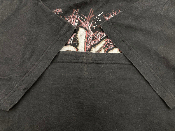 バンド band 00s 00年代 Slipknot スリップノット バンT BLUE GRAPE 両面プリント 黒 Tシャツ プリント ブラック XLサイズ 104MT-1795