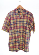 ステューシー STUSSY  90s 紺タグOLD STUSSY チェック 半袖シャツ 半袖シャツ Sサイズ 103MT-2587