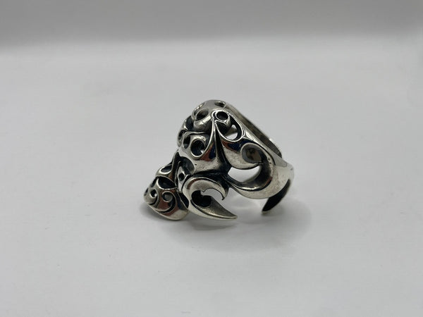 テンダーロイン TENDERLOIN T-SKULL RING SILVER ボルネオ スカル シルバー リング メンズ ジュエリー アクセサリー  601goods-40