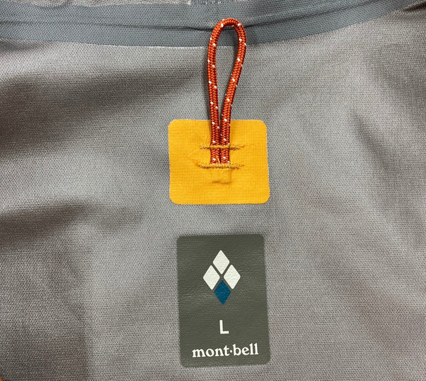 モンベル mont-bell テンペストジャケット GORE-TEX ゴアテックス マウンテンパーカー シェル アウトドア ジャケット ロゴ オレンジ Lサイズ 104MT-2080