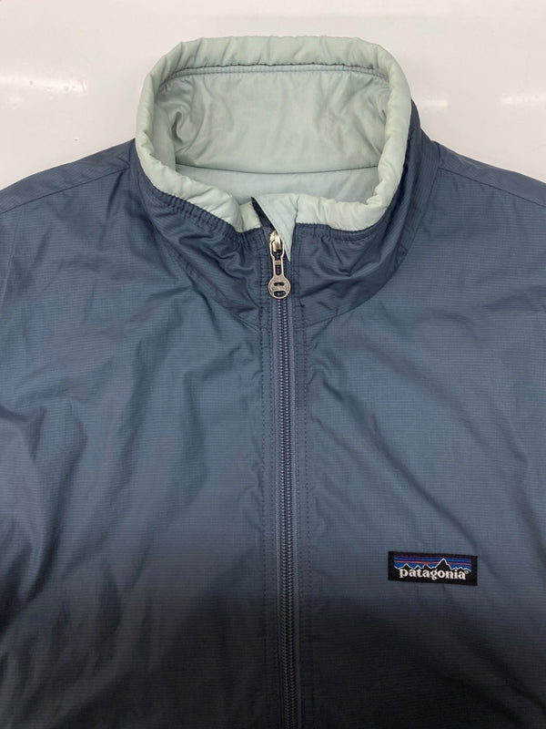 パタゴニア Patagonia 05AW PUFFBALL VEST パフボール ベスト ジップアップ アウトドア ブルーグレー 灰 青 84015F5 ベスト ロゴ グレー Sサイズ 104MT-2199