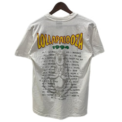 【曜日割引対象外】 バンド band 90’s 90s 90年代 ロラパルーザ LOLLAPALOOZA 1994年フェスT Tシャツ ホワイト Lサイズ 201MT-3606 VB