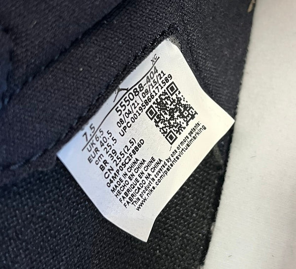 ジョーダン JORDAN Nike Air Jordan 1 Retro High OG Dark Marina Blue ナイキ エアジョーダン 1 レトロ ハイ OG ダークマリーナブルー 555088-404 メンズ靴 スニーカー ブルー 25.5cm 101sh-2331