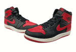 ナイキ NIKE 15年製 AIR JORDAN 1 HIGH THE RETURN BRED エア ジョーダン ハイ ザ リターン ブレッド AJ1 赤 黒 768861-001 メンズ靴 スニーカー ブラック 27.5cm 104-shoes563