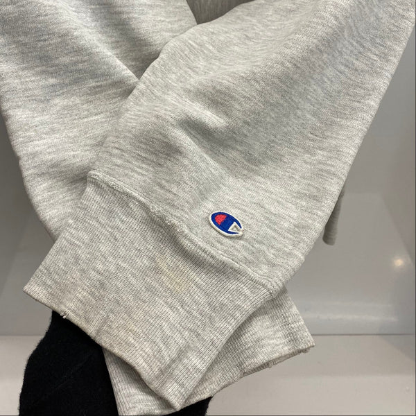 【曜日割引対象外】 チャンピオン Champion 80's REVERSE WEAVE USA製 トリコタグ 染み込み PRINCETON パーカ グレー XLサイズ 201MT-3659 VB