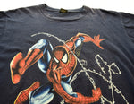 チェンジス changes 90's SpiderMan Design T-SH US古着 半袖Tシャツ Tシャツ ネイビー 3Lサイズ 103MT-1009