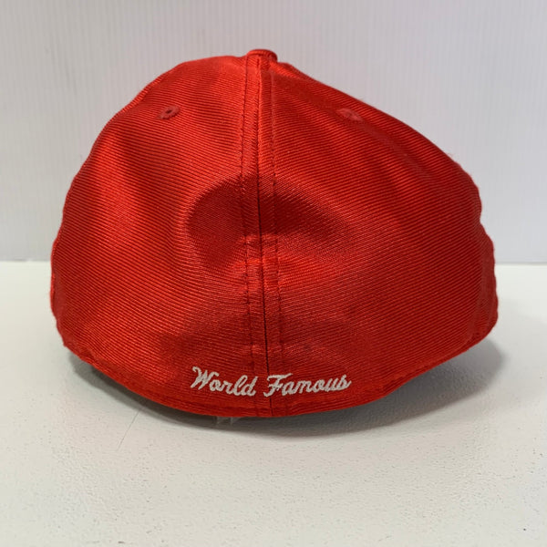 【中古】シュプリーム SUPREME ダズル ボックスロゴ ニューエラ Dazzle Box Logo New Era 16SS 7 5/8 帽子 メンズ帽子 キャップ レッド 201goods-661