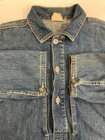 バズリクソンズ BUZZ RICKSON'S U.S. ARMY DENIM PULLOVER JACKET アーミー デニム プルオーバージャケット - 長袖シャツ ブルー 101MT-4306