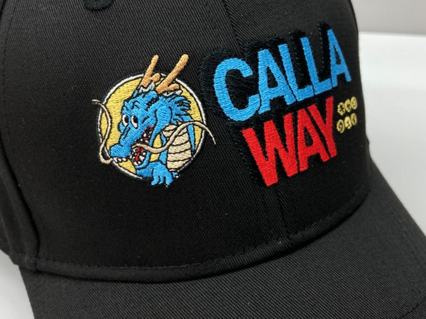 キャロウェイ Callaway × DRAGON BALL ドラゴンボール GOLF CAP ゴルフ キャップ アニメ 帽子 ハット 黒 C25291150 帽子 メンズ帽子 キャップ ロゴ ブラック Fサイズ 104H-60