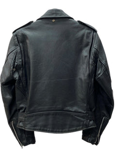 ショット SCHOTT PERFECT DOUBLE RIDERS JACKET ダブル ライダース ジャケット バイカー 革ジャンアウター 黒 サイズ 38 ジャケット 無地 ブラック 104MT-1299