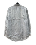 ダブルアールエル RRL 90s 90年代 三ツ星タグ STRIPE SHIRT 片ポケ ポケット  長袖シャツ ストライプ ホワイト 104MT-2062