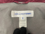 コムデギャルソンシャツ COMME des GARCONS SHIRT 09SS マルチカラージップアップナイロンジャケット S17902 ジャケット ワインレッド 601MT-77