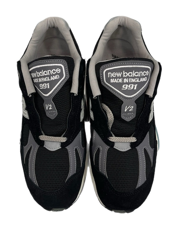 ニューバランス new balance Made in UK 991v2 黒 U991BK2 メンズ靴 スニーカー ブラック UK 8 1/2 101sh-2141