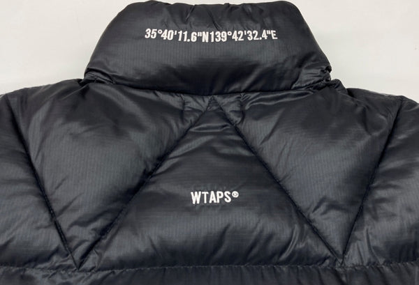 ダブルタップス WTAPS 22AW BIVOUAC RIPSTOP JACKET ビバーク リップストップ ジャケット 黒 222BRDT-JKM04 size_02 ジャケット ロゴ ブラック 104MT-2125