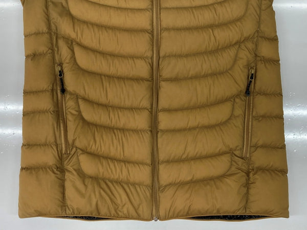 ザノースフェイス THE NORTH FACE THUNDER JACKET サンダー ジャケット PERTEX ジップアップ アウトドア ダウン アウター インナー 茶 ジャケット ロゴ ブラウン Mサイズ 104LT-236