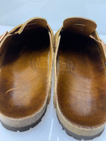 【曜日割引対象外】リアルマッコイズ THE REAL McCOY’S LEATHER FOOT-SUPPORT CLOGS レザーサンダル スウェードサンダル クロッグサンダル メンズ靴 サンダル その他 ブラウン 201-shoes746