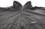 パタゴニア PATAGONIA 90's シェルドシンチラ フリース ナイロン ジャケット SHELLED SYNCHILLA JACKET XXL ジャケット ブラック 3Lサイズ 103MT-3540