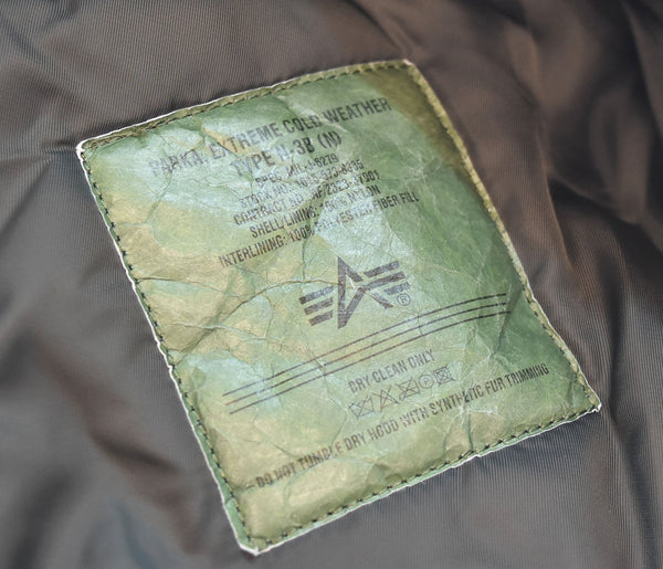 アルファ インダストリーズ ALPHA INDUSTRIES ×DUFFER ダファー フライトジャケット N-3B 20094-9776 ジャケット カーキ LLサイズ 103MT-2153