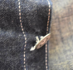 バズリクソンズ BUZZ RICKSON'S TROUSERS WORKING DENIM メタルボタン シンチバック ワーキングデニム BR41106 デニム ブルー 103MB-690