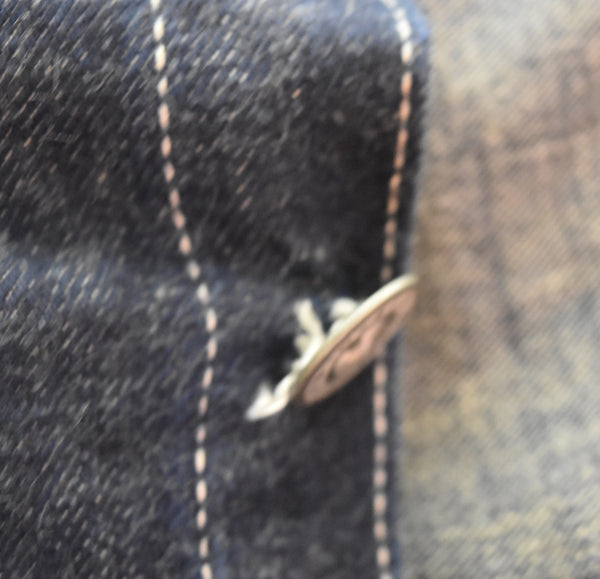 バズリクソンズ BUZZ RICKSON'S TROUSERS WORKING DENIM メタルボタン シンチバック ワーキングデニム BR41106 デニム ブルー 103MB-690