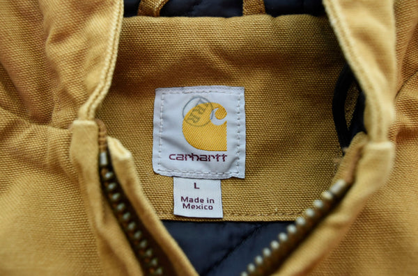 カーハート Carhartt アクティブジャケッㇳ 茶色 ジャケット ブラウン Lサイズ 103MT-1237