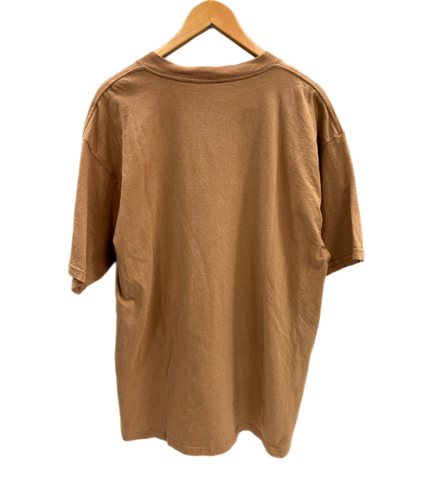 シンプルスケート Simple Skate 90's 90年代 TULTEX OLD SKATE オーバルロゴ プリントT Vintage ヴィンテージ XL Tシャツ ブラウン LLサイズ 101MT-4441