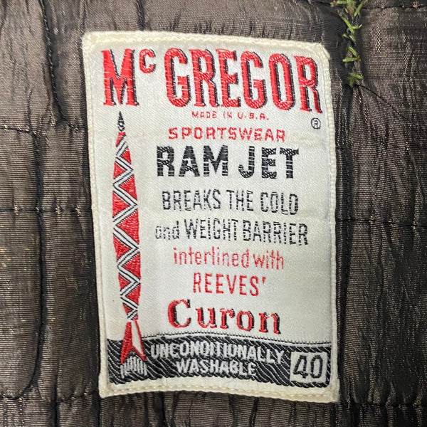 【曜日割引対象外】  マックレガー McGREGOR 60’s 60s 60年代 ファラオ ジャケット ブラウン 201MT-3413 VB