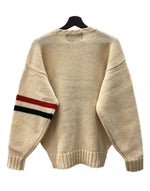 チャップス CHAPS 80s LOGO SWEATER ロゴ セーター 水兵 兵隊タグ ニット 厚手 CRL Ralph Lauren 白 セーター ロゴ ホワイト Lサイズ 104MT-2297