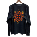 【曜日割引対象外】 ファッションビクティム Fashion Victim 00's SIN CITY CHOPPERS 長袖カットソー シルバー Lサイズ 201MT-4039 VB