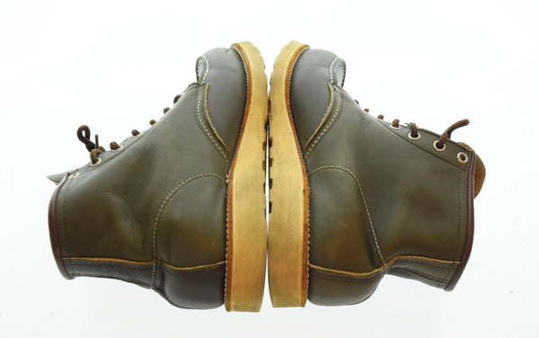 レッドウィング RED WING アイリッシュセッター モックトゥ ブーツ 緑 8180 メンズ靴 ブーツ その他 グリーン 7　1/2 25.5cm 103S-659