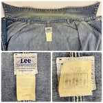 【曜日割引対象外】 リー Lee 90's 91-J 復刻 カバーオール デニム 412 ジャケット ブルー Lサイズ 201MT-4719 VB