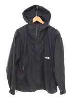 ノースフェース THE NORTH FACE  COMPACT JACKETコンパクトジャケット ウインドブレーカー マウンテンパーカー アウトドア キャンプ  NP72230 ジャケット ブラック Lサイズ 103MT-3066
