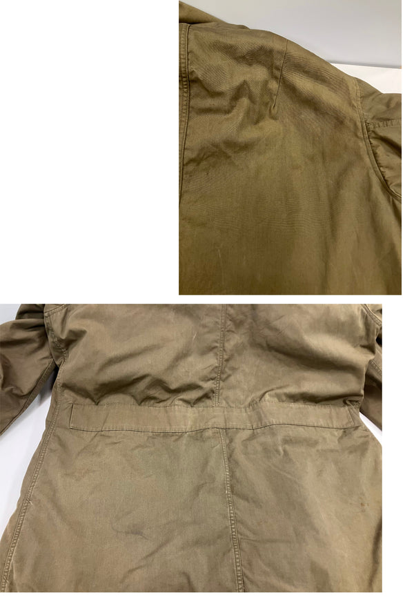 ミリタリー Military 40's 40年代 US ARMY M-47 アメリカ軍 米軍 フィールドパーカー TALON ZIP モッズコート vintage ヴィンテージ ジャケット カーキ Lサイズ 101MT-5404