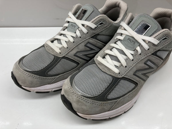 ニューバランス new balance 22年製 990 V5 Vシリーズ ENCAP ランニング ローカット シューズ USA製 灰 M990GL5 メンズ靴 スニーカー グレー 25.5cm 104S-929