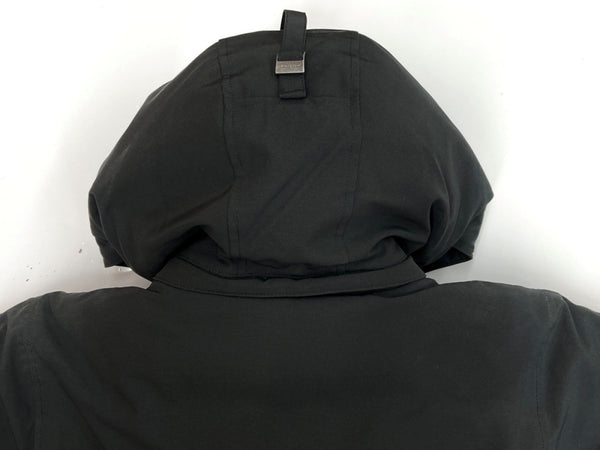 カナダグース CANADA GOOSE MAITLAND PARKA メイトランド パーカー フード ダウン ダブルジップ アウトドア アウター ジャケット 黒 4550M ジャケット ロゴ ブラック Sサイズ 104MT-2137