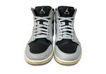 ナイキ NIKE 16年製 AIR JORDAN 1 MID PURE PLATINUM エア ジョーダン ミッド ピュア プラチナム AJ1 シューズ 灰 黒 銀 554724-032 メンズ靴 スニーカー グレー 29cm 104S-827