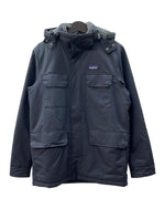 パタゴニア PATAGONIA ISTHMUS PARKA イスマス パーカ 裏ボア ダブルジップ アウトドア アウター 紺 27022 FA24 ジャケット ロゴ ネイビー Sサイズ 104MT-1425