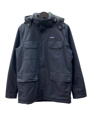 パタゴニア PATAGONIA ISTHMUS PARKA イスマス パーカ 裏ボア ダブルジップ アウトドア アウター 紺 27022 FA24 ジャケット ロゴ ネイビー Sサイズ 104MT-1425