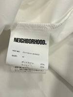 ネイバーフッド NEIGHBORHOOD 23SS CLASSIC WORK SHIRT SS 231TSNH-SHM02 クラシック ワーク シャツ ショートスリーブ 231TSNH-SHM02 半袖シャツ ホワイト Mサイズ 101MT-4727