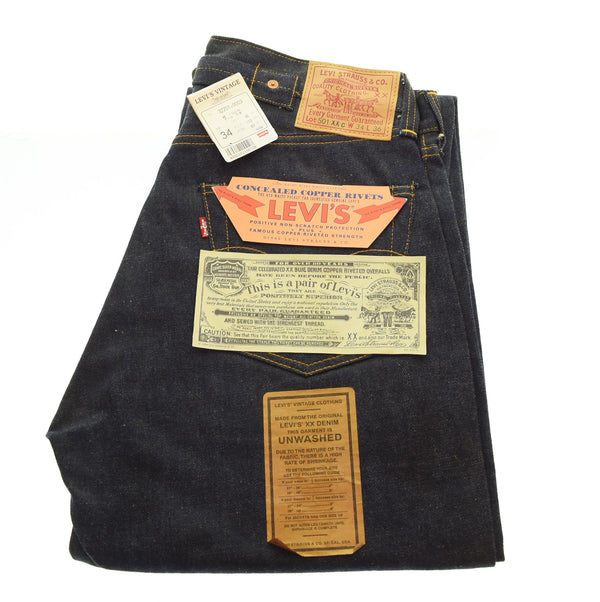 リーバイス Levi's 501XXC DEAD STOCK デッドストック アメリカ製 復刻 555 バレンシア 工場  LVC BIG E  98年製 90年代 90's 90s 37201-0003 デニム ブルー W34L36 103MB-601