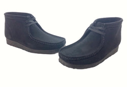 クラークス Clarks Wallabee Boot ワラビー ブーツ スエード クレープソール 黒  26155517 メンズ靴 ブーツ その他 ブラック UK8 104-shoes157