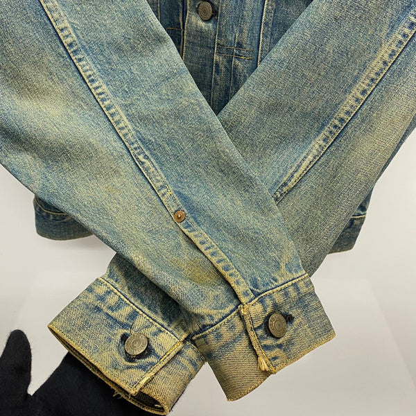 【曜日割引対象外】 リーバイス Levi's 90's 71507-XX 2nd 日本製 デニム ジャケット ブルー 40サイズ 201MT-4218 VB