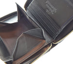 ヴィヴィアン・ウエストウッド Vivienne Westwood フロウ ラウンドファスナー二つ折り財布 VWK844 財布・ケース メンズコインケース ブラック 103SA-16