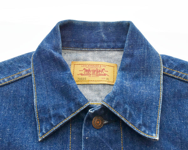 リーバイス Levi's デニムトラッカージャケット 青 70505-0301 ジャケット ブルー LLサイズ 103MT-1744