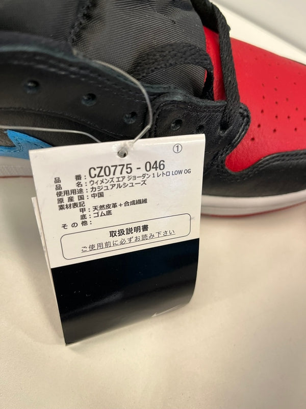ジョーダン JORDAN Nike Women's Air Jordan 1 Retro Low OG NC to Chi ナイキ エアジョーダン1 レトロ ロー OG ノースカロライナ トゥ シカゴ CZ0775-046 メンズ靴 スニーカー ブラック 29cm 101sh-2350